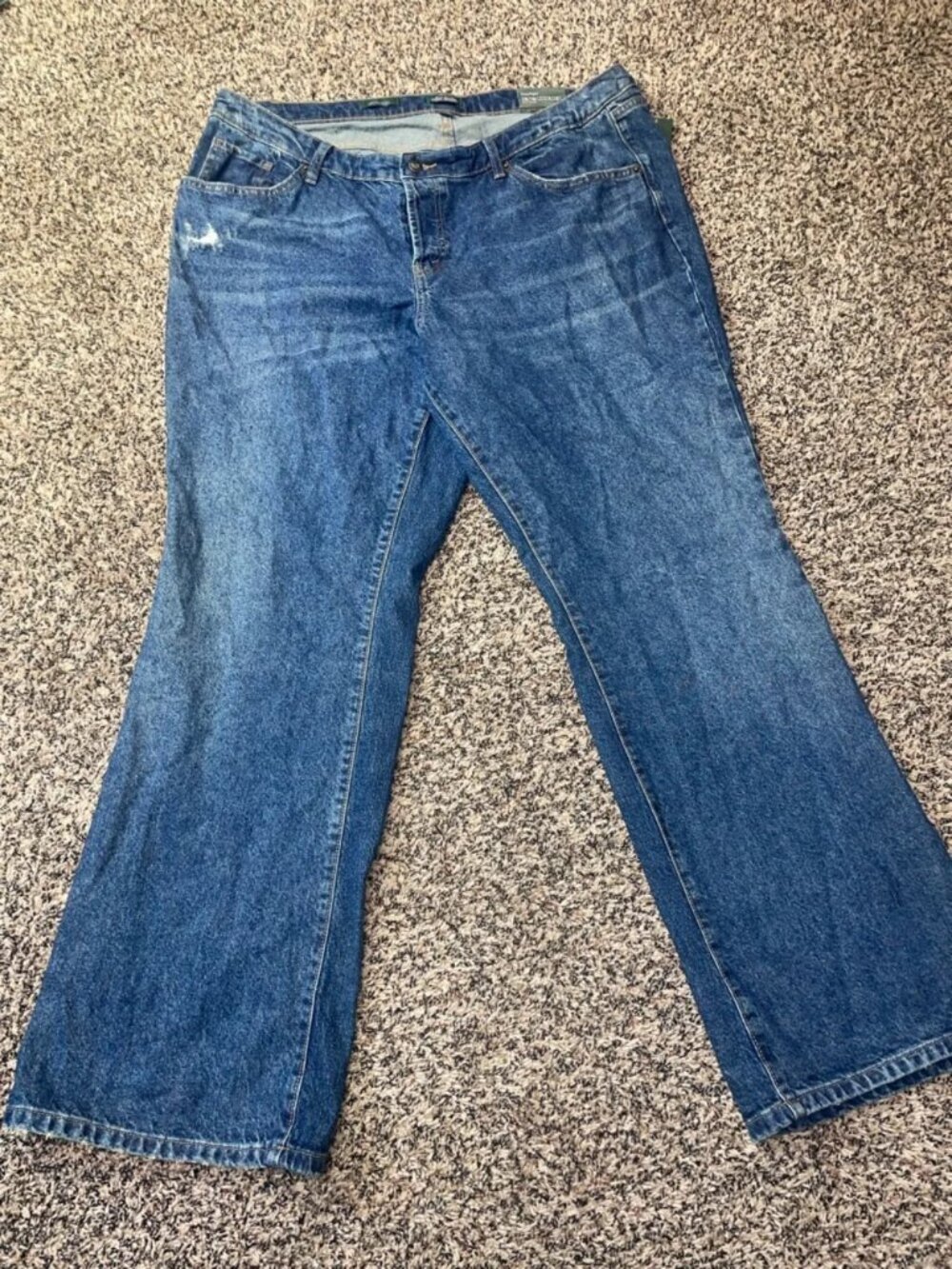 Wild Fable Low Rise Bootcut Plus Size Classic Denim Blue Jeans Size 17 | NWT - Picture 8 of 10
